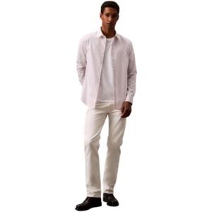 imageCalvin Klein Mens Button Down ShirtGray Lilac