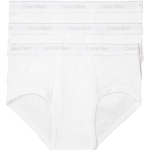 imageCalvin Klein Mens Cotton Classics 3Pack Brief3 White