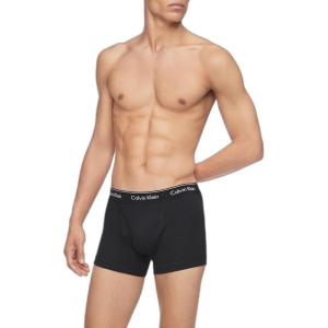 imageCalvin Klein Mens Cotton Classics 3Pack TrunkBlack  Grey Heather  White