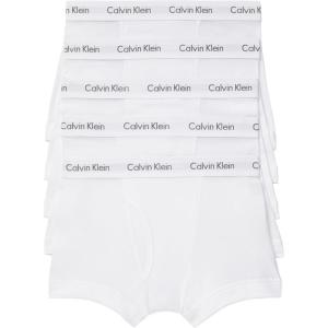 imageCalvin Klein Mens Cotton Classics 5Pack Trunk5 White