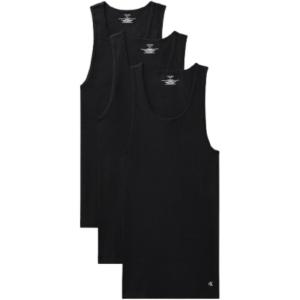 imageCalvin Klein Mens Cotton Classics Multipack Tanks3 Black