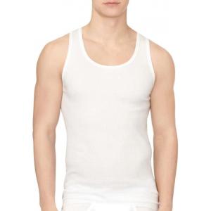 imageCalvin Klein Mens Cotton Classics Multipack Tanks3 Brilliant White