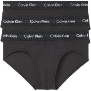 imageCalvin Klein Mens Cotton Stretch 3Pack Brief3 Black