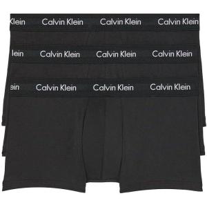 imageCalvin Klein Mens Cotton Stretch 3Pack Low Rise Trunks3 Black