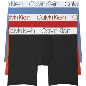 imageCalvin Klein Mens Cotton Stretch 3Pack Low Rise TrunksBlacknp2214917Bred