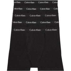 imageCalvin Klein Mens Cotton Stretch 5Pack Boxer Brief5 Black