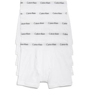 imageCalvin Klein Mens Cotton Stretch 5Pack Boxer Brief5 White