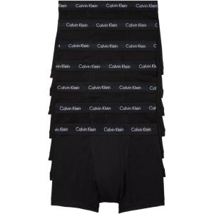 imageCalvin Klein Mens Cotton Stretch 7Pack Trunk7 Black