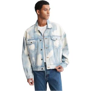 imageCalvin Klein Mens Essential Denim Trucker JacketBig Sky