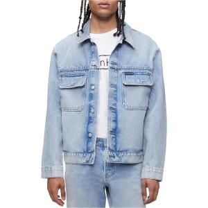 imageCalvin Klein Mens Essential Denim Trucker JacketFontaine Medium