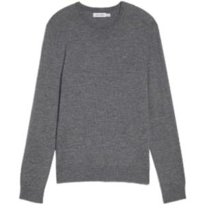 imageCalvin Klein Mens Extra Fine Merino Wool SweaterMedium Grey Heather