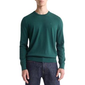imageCalvin Klein Mens Extra Fine Merino Wool SweaterSea Moss