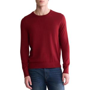 imageCalvin Klein Mens Extra Fine Merino Wool SweaterSyrah