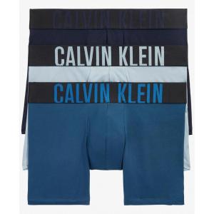 imageCalvin Klein Mens Intense Power 3Pack Boxer BriefShoreline  Poseidon  Arona