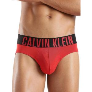 imageCalvin Klein Mens Intense Power 3Pack Hip BriefBlack  Grey Sky  Pompeian Red