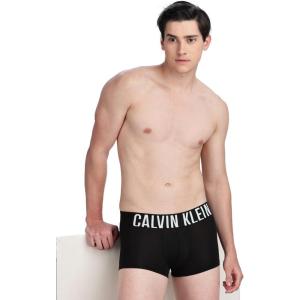 imageCalvin Klein Mens Intense Power 3Pack Low Rise TrunkBlack Bodies W Papaya Punch  White  Moonlight Jade Logos