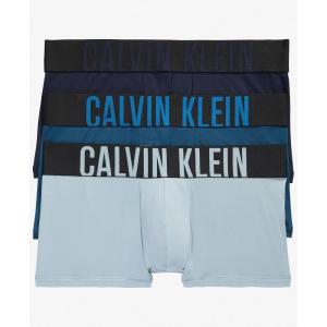 imageCalvin Klein Mens Intense Power 3Pack Low Rise TrunkShoreline  Poseidon  Arona