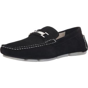 imageCalvin Klein Mens Magnus SlipOn LoaferBlack Suede
