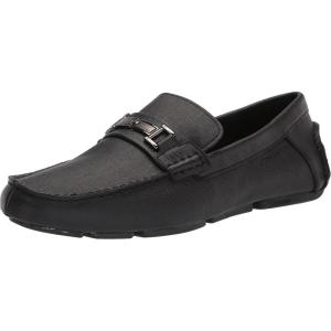 imageCalvin Klein Mens Magnus SlipOn LoaferBlack Weave Emboss 001