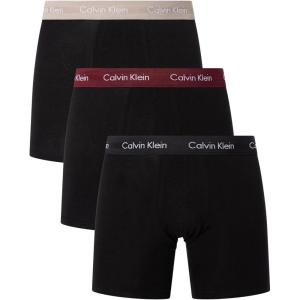 imageCalvin Klein Mens Micro Stretch 3pack Low Rise TrunkB BlackTawny PortPorpoise Wbs