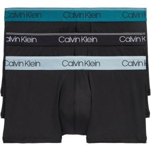 imageCalvin Klein Mens Micro Stretch 3pack Low Rise TrunkBlack Bodies W Black  Arona  Chesapeake Bay Wb