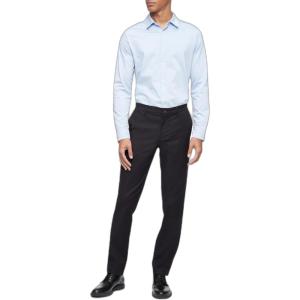 imageCalvin Klein Mens Modern Stretch Chino Wrinkle Resistant PantsBlack