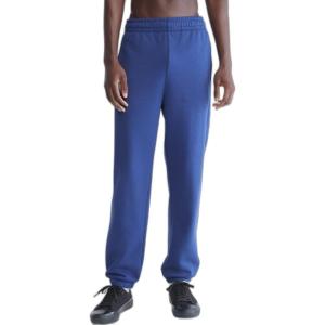 imageCalvin Klein Mens Monogram Logo Fleece JoggersBeacon Blue