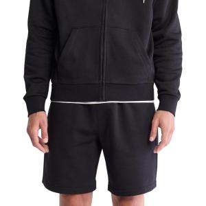 imageCalvin Klein Mens Monogram Logo Fleece ShortsBlack Beauty