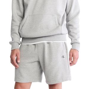 imageCalvin Klein Mens Monogram Logo Fleece ShortsHeroic Grey Heather