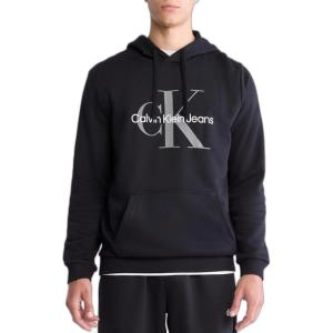 imageCalvin Klein Mens Monogram Logo HoodieBlack Beauty