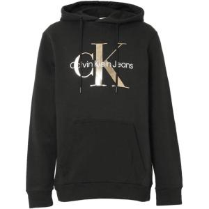 imageCalvin Klein Mens Monogram Logo HoodieBlack Gold