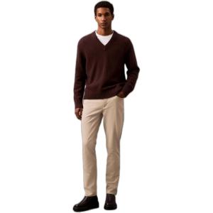 imageCalvin Klein Mens Move 365 Stretch Slim Fit Wrinkle Resistant Tech Woven PantPlaza Taupe