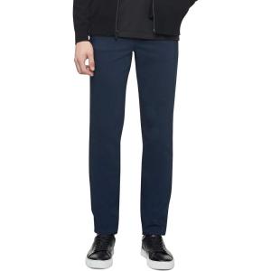 imageCalvin Klein Mens Move 365 Stretch Slim Fit Wrinkle Resistant Tech Woven PantSky Captain