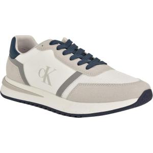 imageCalvin Klein Mens Picio SneakerLight GreyWhite Multi 052