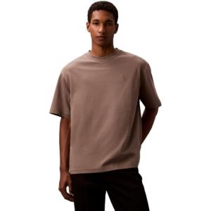 imageCalvin Klein Mens Relaxed Fit Monogram Logo Crewneck TShirtFalcon