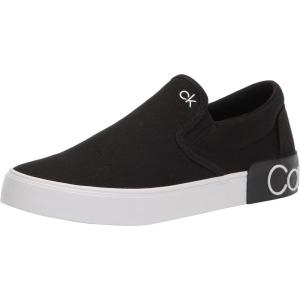 imageCalvin Klein Mens Ryor SneakerBlack Canvas 962