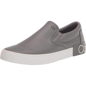 imageCalvin Klein Mens Ryor SneakerGrey Leather 030