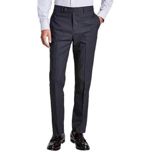 imageCalvin Klein Mens Slim Fit Stretch Dress Pants  WrinkleResistant Tailored FitGrey
