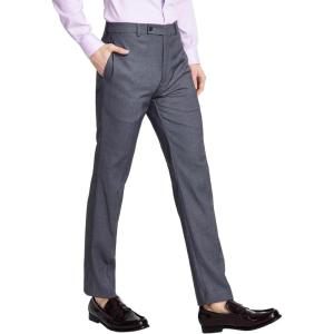 imageCalvin Klein Mens Slim Fit Stretch Dress Pants  WrinkleResistant Tailored FitNavy