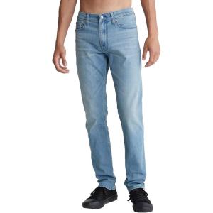 imageCalvin Klein Mens Slim High Stretch JeansAllie Indigo