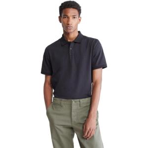 imageCalvin Klein Mens Smooth Cotton Monogram Logo Polo ShirtBlack Beauty