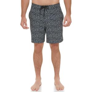 imageCalvin Klein Mens Standard Uv Protected Quick Dry Drawstring Patterned Swim TrunkAnimal Print