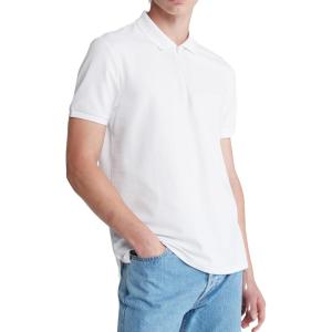 imageCalvin Klein Mens Tech Zip PoloBrilliant White