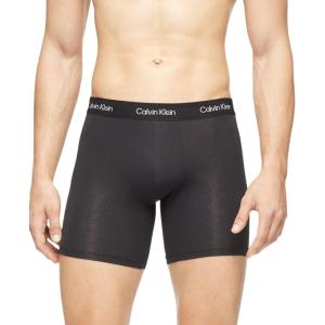 imageCalvin Klein Mens Ultra Soft Modern 3Pack Boxer BriefBlack