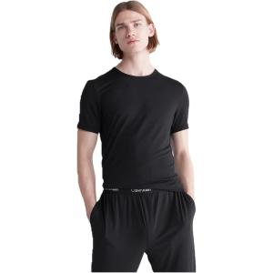imageCalvin Klein Mens UltraSoft Modern Modal Lounge Crewneck TShirtBlack