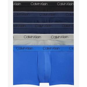 imageCalvin Klein Mens Underwear Intense Power Micro Low Rise Trunks2 Blue Shadow  Black  Medium Grey  Cobalt