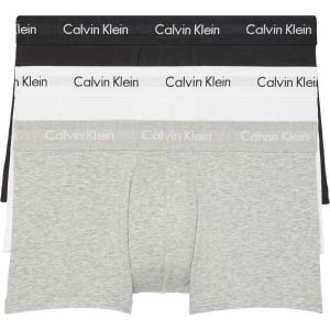imageCalvin Klein Mens Underwear Intense Power Micro Low Rise TrunksWhite  Black  Grey Heather