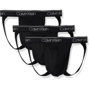 imageCalvin Klein Mens Underwear Micro Stretch 3Pack Jock Strap3 Black