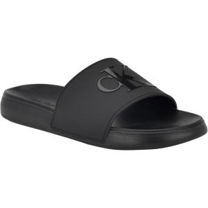 imageCalvin Klein Mens Wiston Slide SandalBlack Logo 002