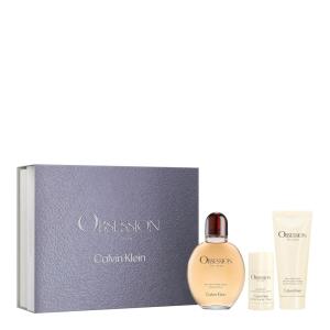imageCalvin Klein Obsession for Men Eau de Toilette  Ambery Mens Cologne  With Notes of Bergamot Mandarin Lavender ampamp Musk  Long Lasting Fragrance3 piece set